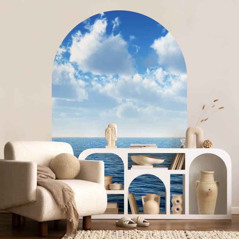 Rundbogen Tapete Shining Ocean