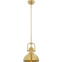 Runde Deckenlampe Loft Metall E27 Ø30,5 cm in Kupfer von Zaklad Wielobranzowy Export-Import-Jupiter