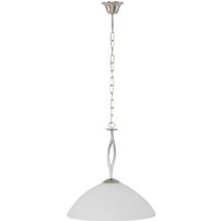 Runde Hängelampe Glas Metall Ø45 cm E27 gemütlich von Steinhauer BV (light+building)
