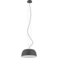 Runde Hängelampe Metall Umbra Grau Weiß E27 Ø38 cm Runde Hängelampe Metall Umbra Grau Weiß E27 Ø38 cm von Nowodvorski