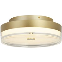 Runde LED Deckenlampe in Gold Metall Ø30 cm 3000 K 21 W Runde LED Deckenlampe in Gold Metall Ø30 cm 3000 K 21 W von 121004