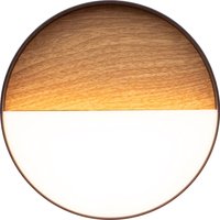 Runde LED Wandlampe dimmbar Natur IP44 Ø15 cm mit Akku von Eco-Light