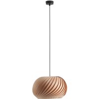 Runde Pendelleuchte Holz in Natur E27 Ø38 cm dekorativ Runde Pendelleuchte Holz in Natur E27 Ø38 cm dekorativ von ALDEX