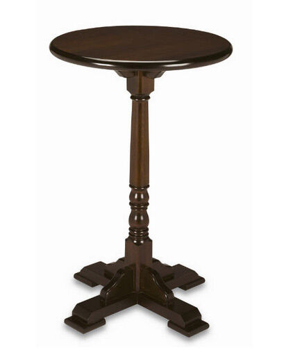 Runder Bistro Stehtisch mit Säulenfuss 68 cm