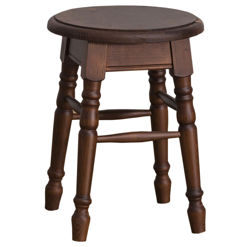 Runder Holzhocker Landhausstil - Sitzfläche Eiche Konfigurator alles frei wählbar Runder Holzhocker Landhausstil - Sitzfläche Eiche Konfigurator alles frei wählbar