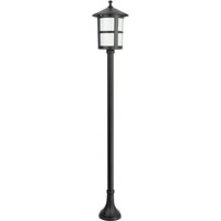 Rustikale Außenlampe KINGFISHER Aluminium Schwarz von SU-MA