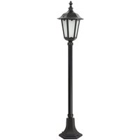 Rustikale Wegeleuchte DILSEN Schwarz 106cm IP43 Rustikale Wegeleuchte DILSEN Schwarz 106cm IP43 von SU-MA