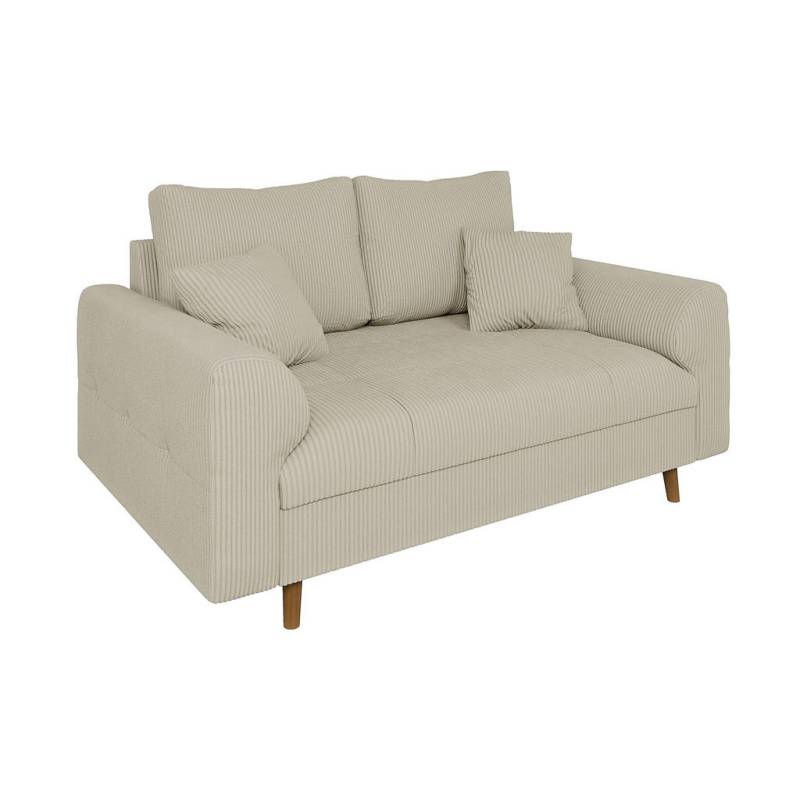 S-Style Möbel 2-SITZER-SOFA Beige