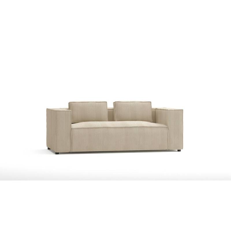 S-Style Möbel 2-SITZER-SOFA Beige