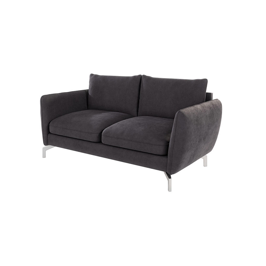 S-Style Möbel 2-SITZER-SOFA Graphit S-Style Möbel 2-SITZER-SOFA Graphit