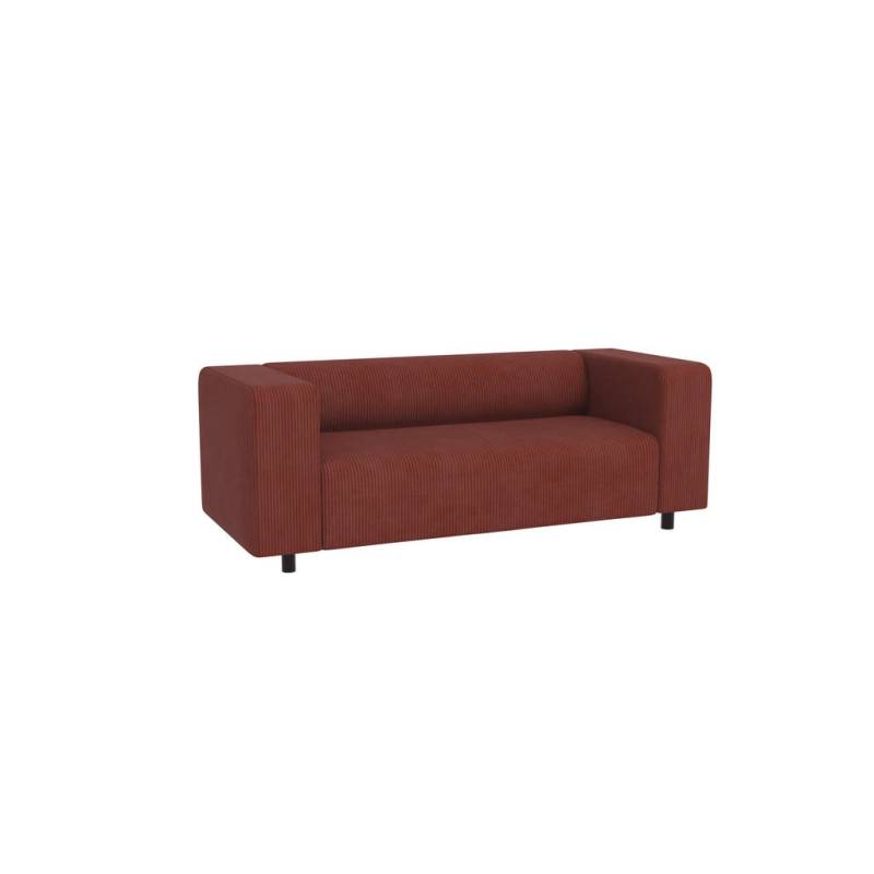 S-Style Möbel 2-SITZER-SOFA Terra cotta