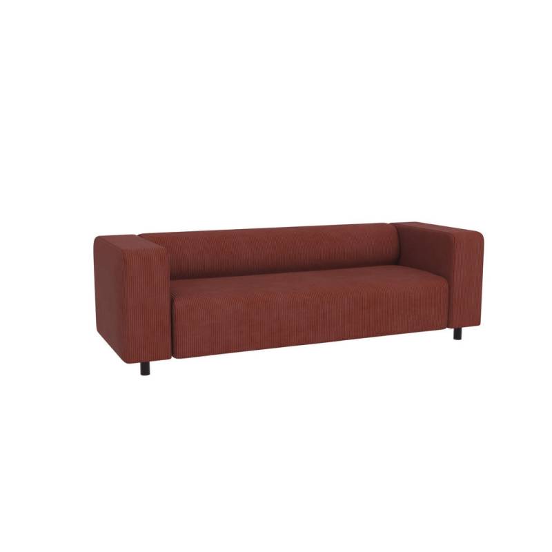 S-Style Möbel 3-SITZER-SOFA Terra cotta
