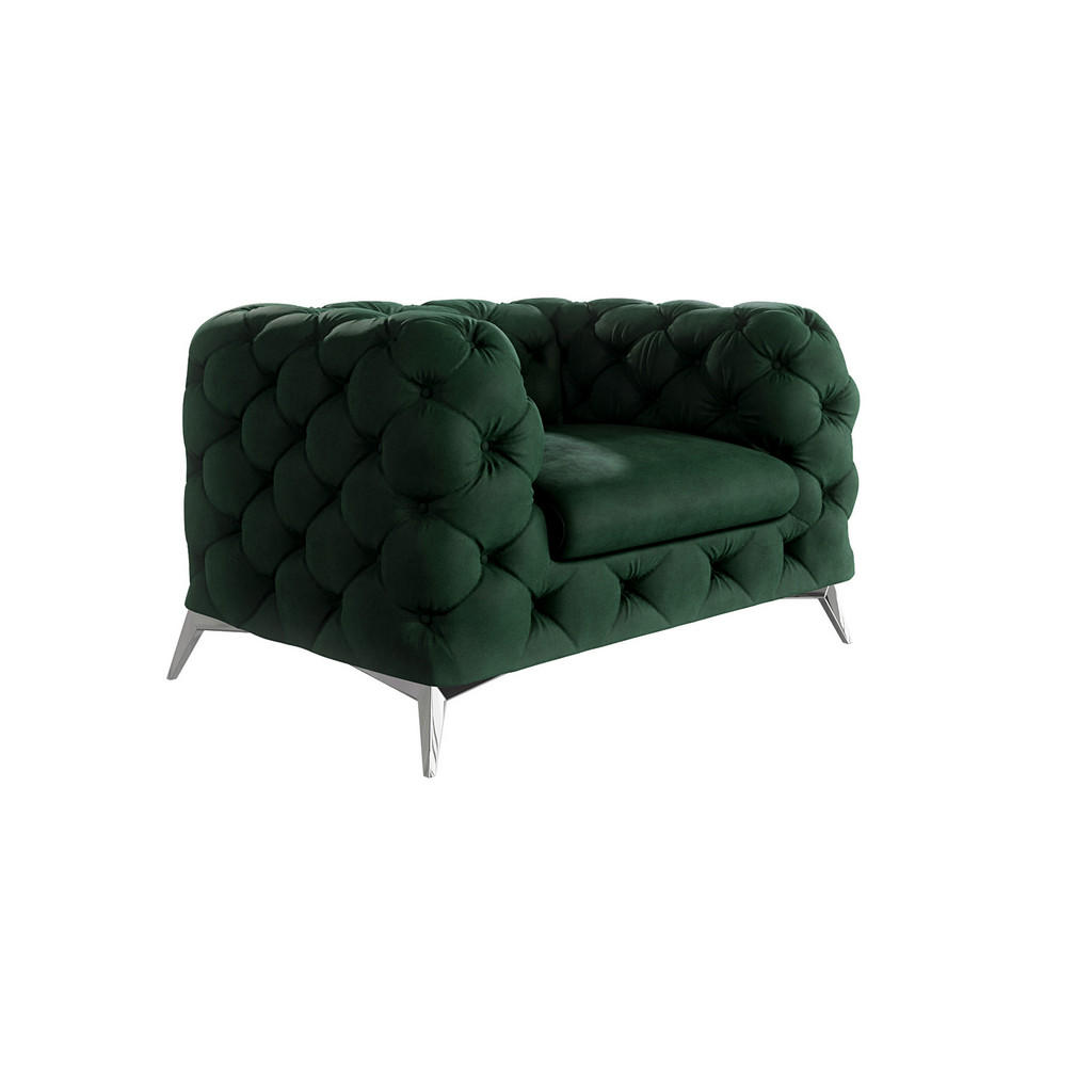 S-Style Möbel CHESTERFIELD-SESSEL Smaragdgrün S-Style Möbel CHESTERFIELD-SESSEL Smaragdgrün