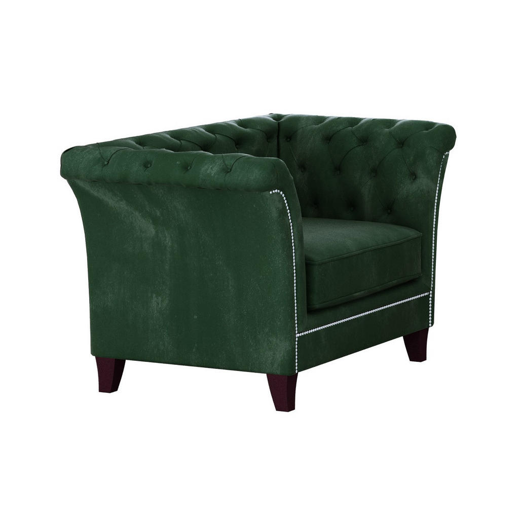 S-Style Möbel CHESTERFIELD-SESSEL Smaragdgrün S-Style Möbel CHESTERFIELD-SESSEL Smaragdgrün