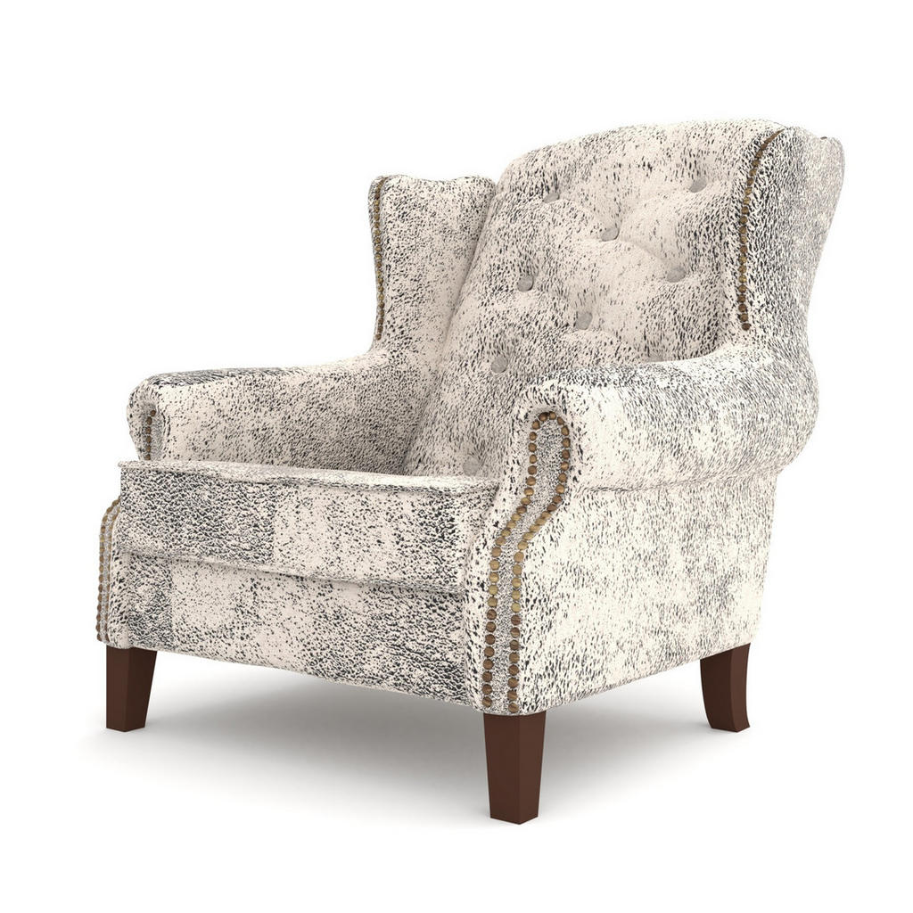 S-Style Möbel CHESTERFIELD-SESSEL Weiß S-Style Möbel CHESTERFIELD-SESSEL Weiß