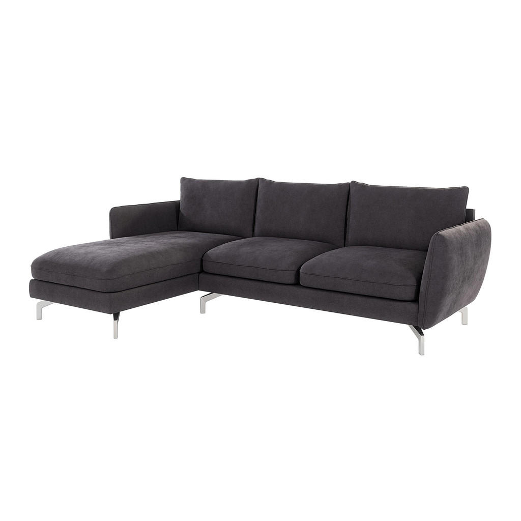 S-Style Möbel ECKSOFA Graphit S-Style Möbel ECKSOFA Graphit