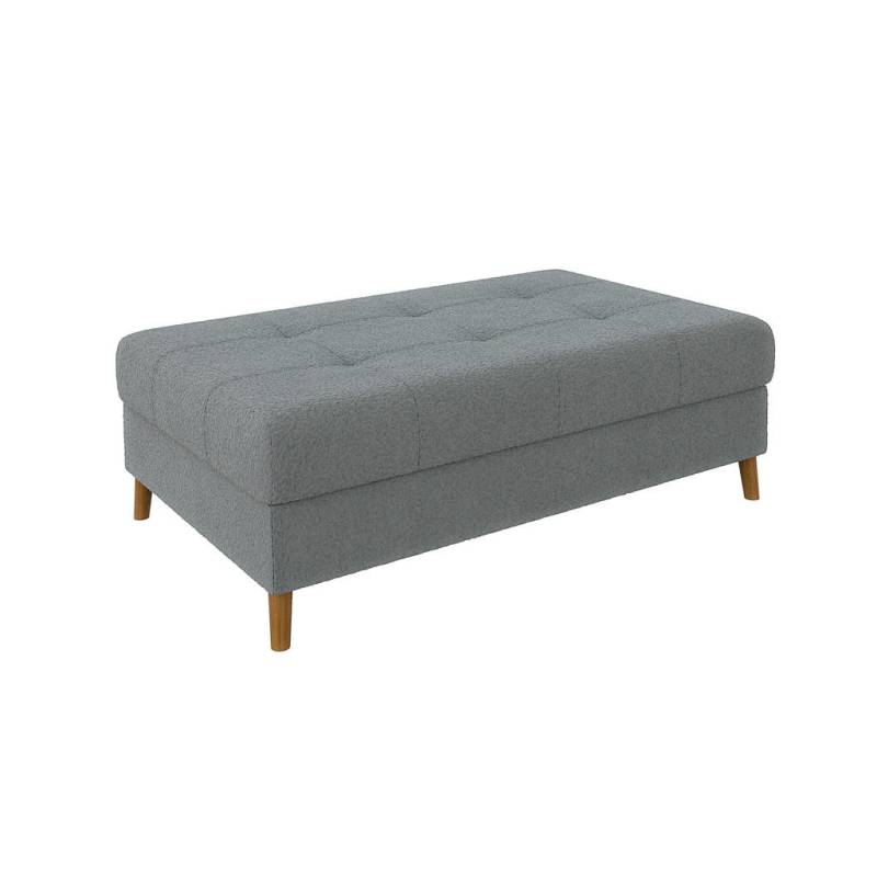 S-Style Möbel HOCKER Grau