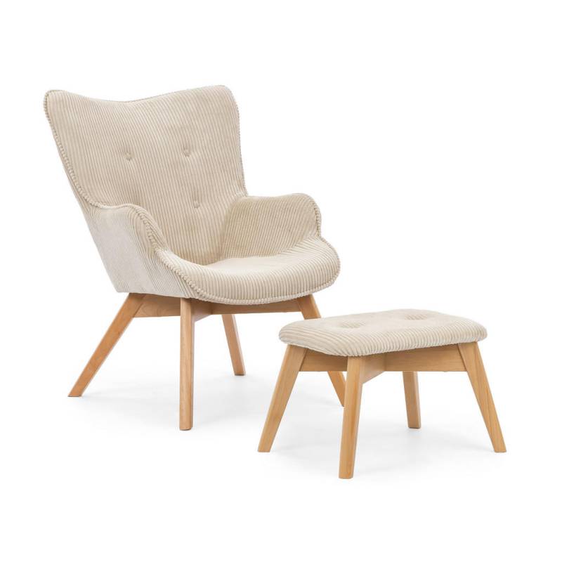 S-Style Möbel LOUNGESESSEL Beige