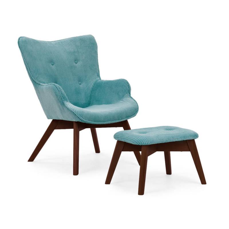 S-Style Möbel LOUNGESESSEL Türkis