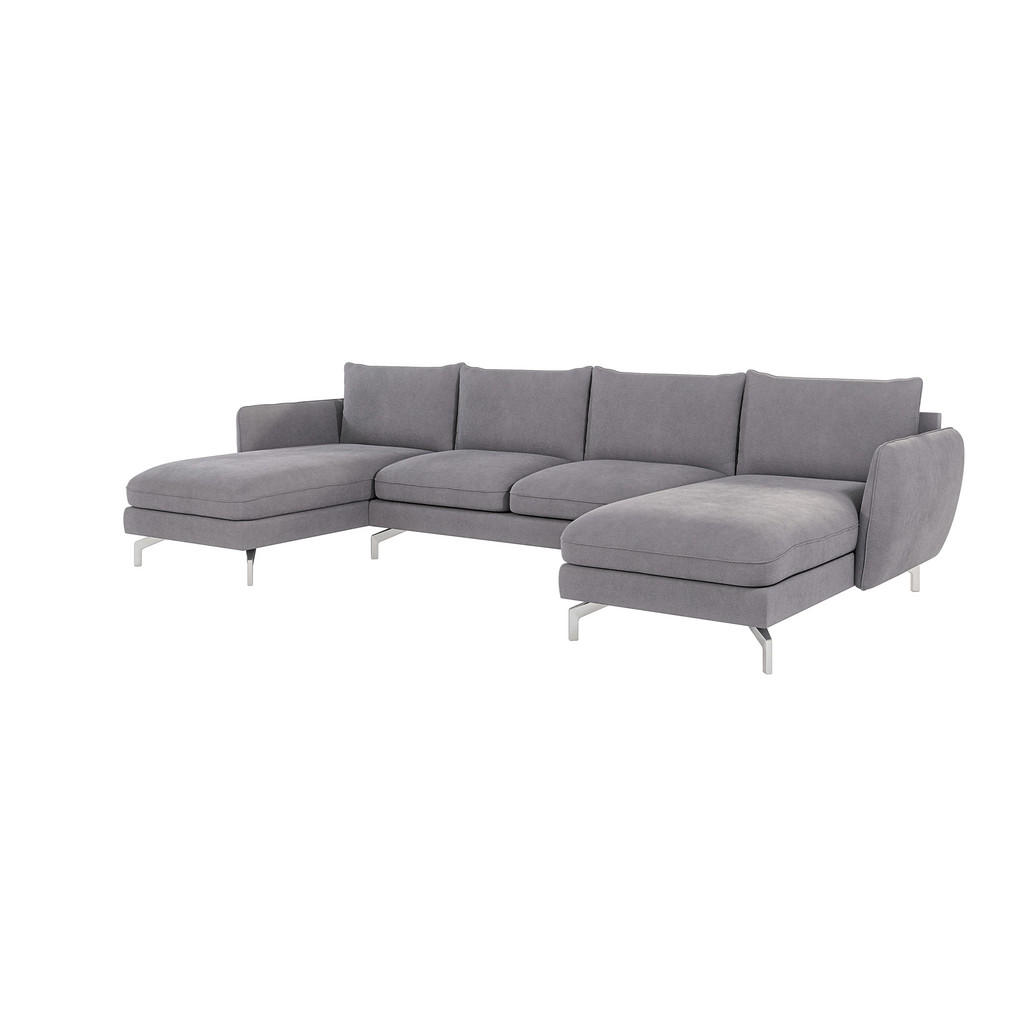 S-Style Möbel WOHNLANDSCHAFT Grau S-Style Möbel WOHNLANDSCHAFT Grau