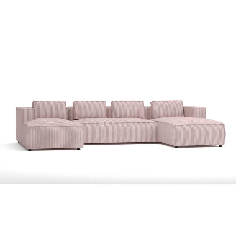 S-Style Möbel WOHNLANDSCHAFT Pink