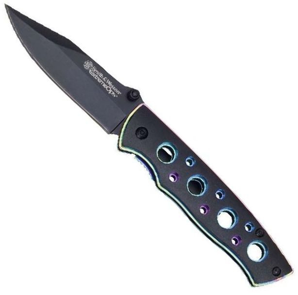 S&W Extreme Ops schwarz Rainbow Taschenmesser von Smith & Wesson