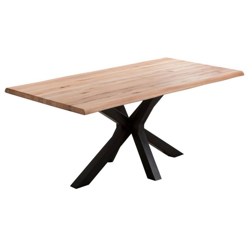SAM ESSTISCH Beige, Schwarz