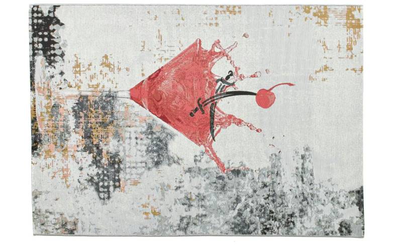 SANSIBAR Sylt Outdoorteppich  Rantum Beach ¦ rot ¦ Synthetische Fasern ¦ Maße (cm): B: 240 H: 0,5 Teppiche > Outdoor Teppiche - Höffner