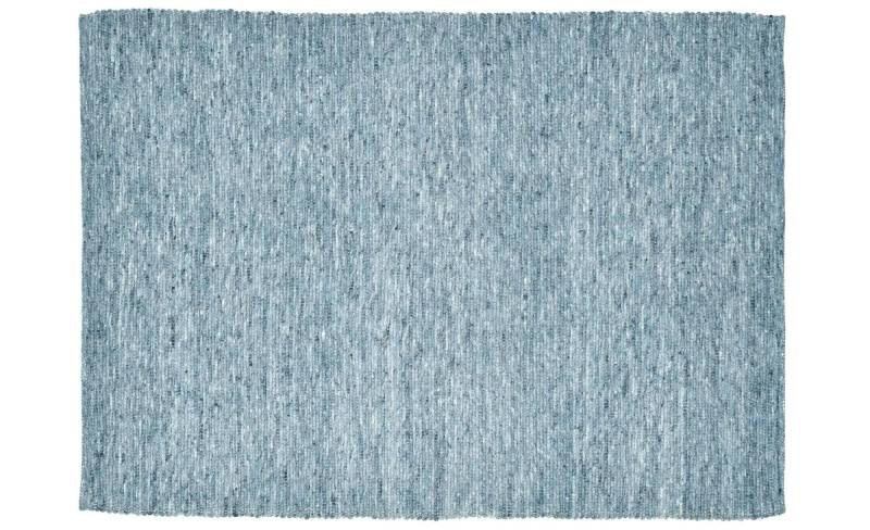 SANSIBAR Sylt Wollteppich  Hörnum ¦ blau ¦ Wolle ¦ Maße (cm): B: 70 H: 1,2 Teppiche > Wohnteppiche - Höffner