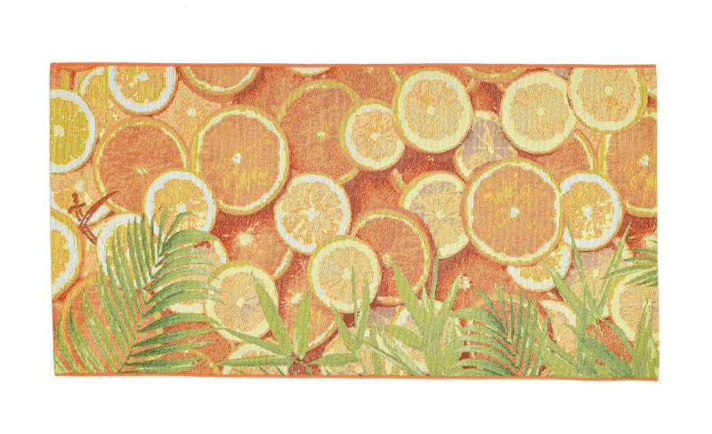 SANSIBAR Sylt Outdoorteppich   ¦ orange ¦ Synthetische Fasern ¦ Maße (cm): B: 100 H: 0,5 Garten > Garten-Zubehör > Outdoor Teppiche - Möbel Kraft