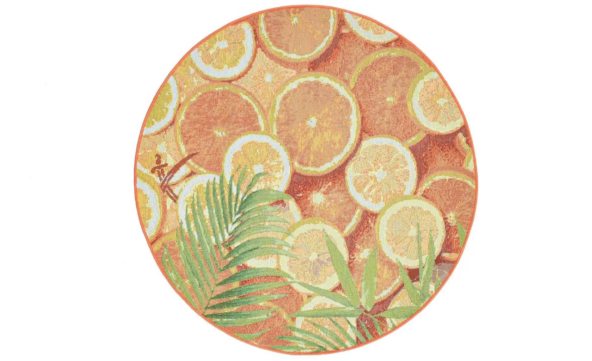 SANSIBAR Sylt Outdoorteppich   ¦ orange ¦ Synthetische Fasern ¦ Maße (cm): B: 190 H: 0,5 Garten > Garten-Zubehör > Outdoor Teppiche - Möbel Kraft