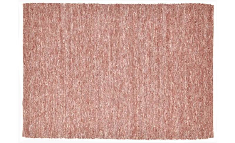 SANSIBAR Sylt Wollteppich  Hörnum ¦ rot ¦ Wolle ¦ Maße (cm): B: 70 H: 1,2 Teppiche > Wohnteppiche - Höffner