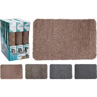 SCHMUTZFANGMATTE 1 Stück ca. 70 x 45 cm 4 Sorten unsortiert Polyvinyl Braun SCHMUTZFANGMATTE 1 Stück ca. 70 x 45 cm 4 Sorten unsortiert Polyvinyl Braun