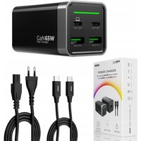 SCHNELLES TISCHLADEGERÄT USB C 4x USB 65W TYP C + USB-C-KABEL 100W SCHNELLES TISCHLADEGERÄT USB C 4x USB 65W TYP C + USB-C-KABEL 100W von DEKO