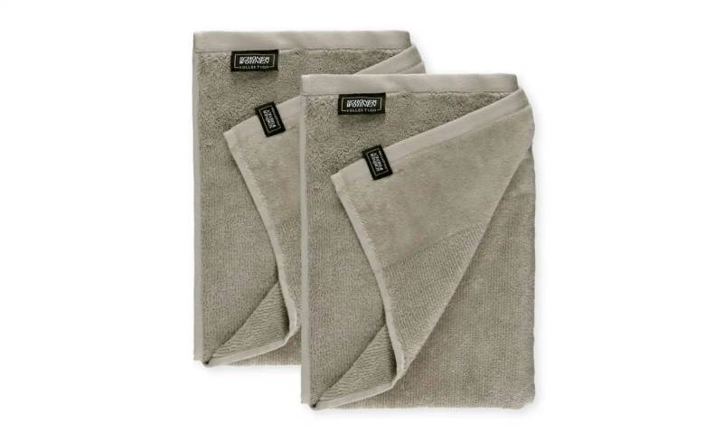SCHÖNER WOHNEN Kollektion Duschtuch 2er-Set   ¦ beige ¦ Maße (cm): B: 70 H: 10 Badtextilien > Handtücher & Badetücher > Duschtücher - Höffner