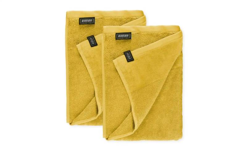 SCHÖNER WOHNEN Kollektion Duschtuch 2er-Set   ¦ gelb ¦ Maße (cm): B: 70 H: 10 Badtextilien > Handtücher & Badetücher > Duschtücher - Höffner