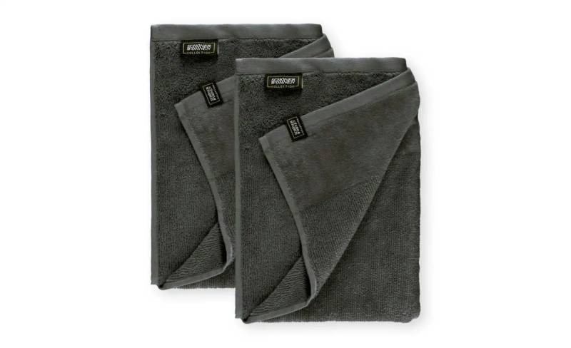 SCHÖNER WOHNEN Kollektion Duschtuch 2er-Set   ¦ grau ¦ Maße (cm): B: 70 H: 10 Badtextilien > Handtücher & Badetücher > Duschtücher - Höffner