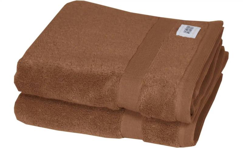 SCHÖNER WOHNEN Kollektion Handtuch 2er-Set   ¦ braun ¦ Maße (cm): B: 50 H: 1 Badtextilien > Handtuch-Sets - Höffner