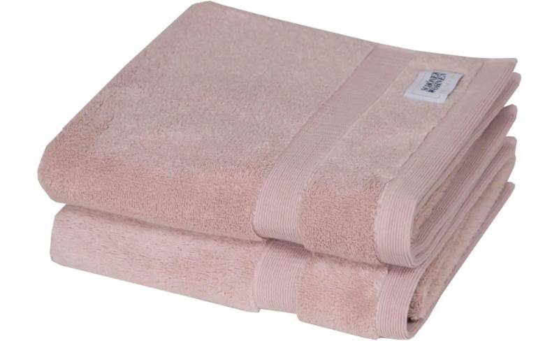 SCHÖNER WOHNEN Kollektion Handtuch 2er-Set   ¦ rosa/pink ¦ Maße (cm): B: 50 H: 1 Badtextilien > Handtuch-Sets - Höffner