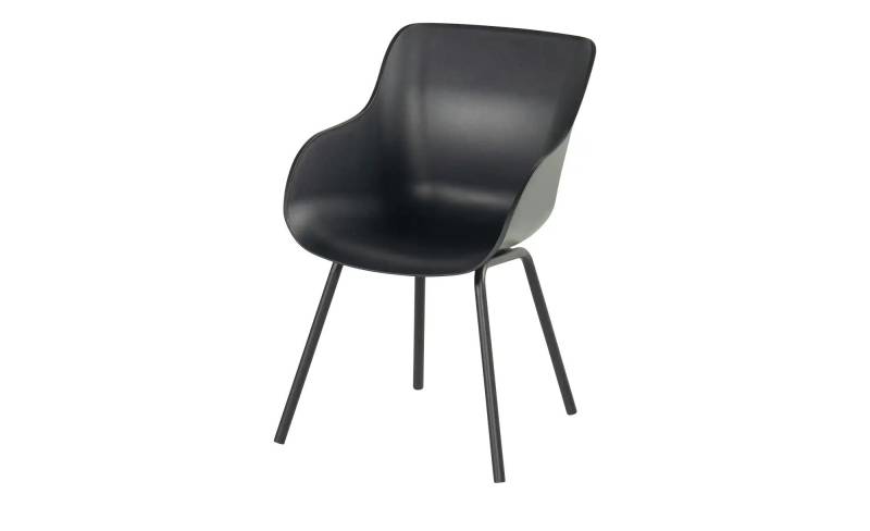 SCHÖNER WOHNEN Kollektion Stuhl  Lieke ¦ schwarz ¦ Maße (cm): B: 53 H: 84 T: 51.0 Garten > Gartenmöbel > Gartenstühle - Möbel Kraft
