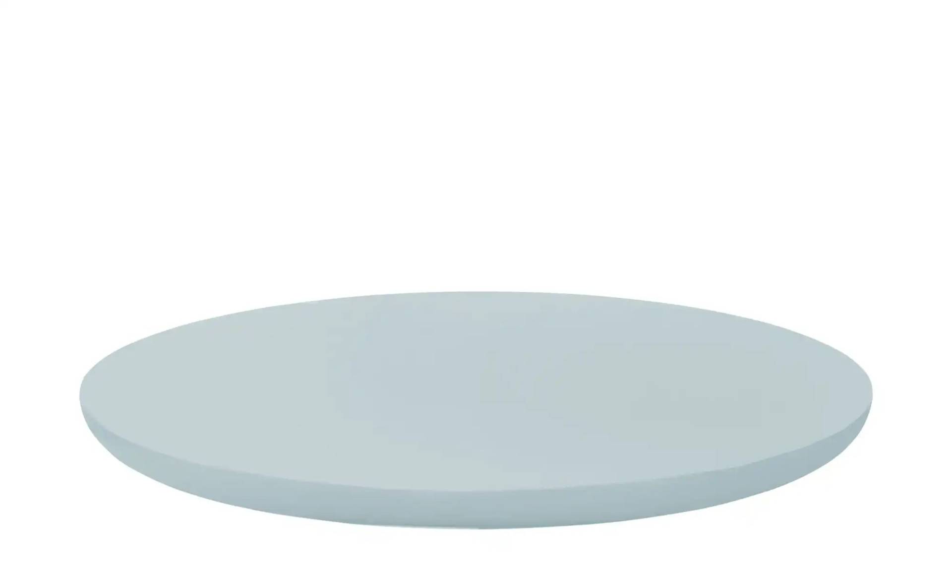 SCHÖNER WOHNEN Kollektion Tablett  Henri ¦ blau ¦ Holz ¦ Maße (cm): H: 3  Ø: 40.0 Küchenzubehör & Helfer > Tabletts & Etageren - Möbel Kraft