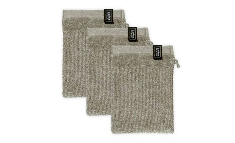 SCHÖNER WOHNEN Kollektion Waschhandschuh 3er-Set   ¦ creme ¦ Maße (cm): B: 16 H: 1 Badtextilien > Handtücher & Badetücher > Waschhandschuhe & Seiftücher - Höffner