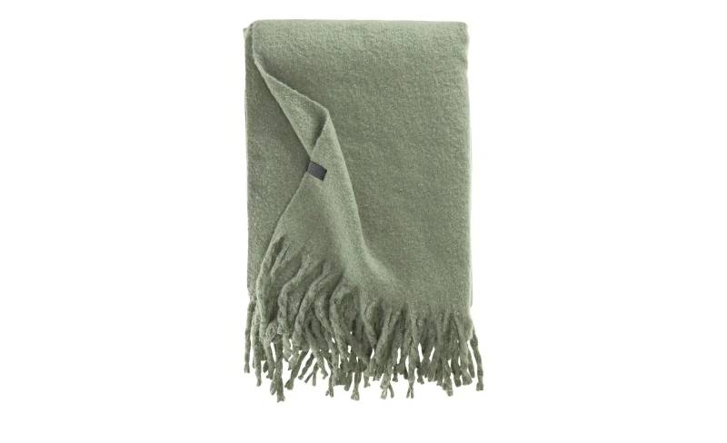 SCHÖNER WOHNEN Kollektion Wohndecke  Plenty ¦ grün ¦ Synthetik ¦ Maße (cm): B: 140 Dekokissen & Decken > Kuscheldecken & Wohndecken - Höffner