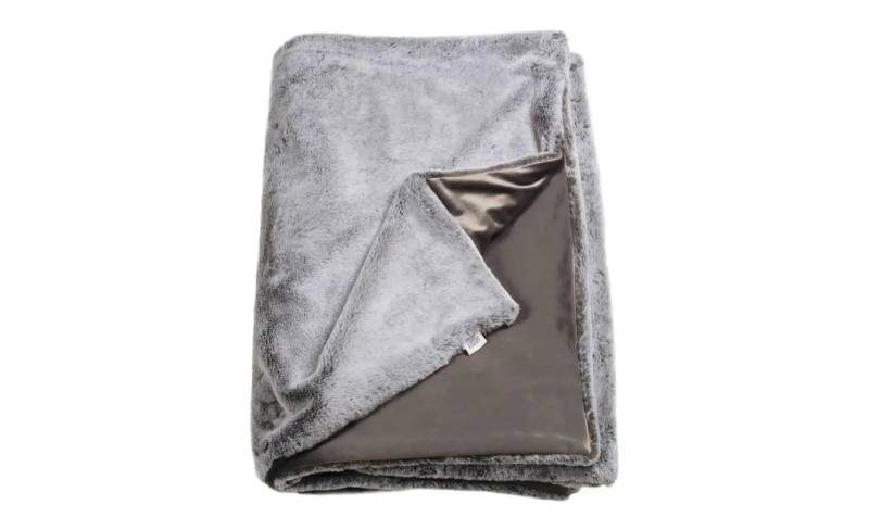 SCHÖNER WOHNEN Kollektion Wohndecke   ¦ grau ¦ Synthetik ¦ Maße (cm): B: 130 H: 2 Dekokissen & Decken > Kuscheldecken & Wohndecken - Höffner