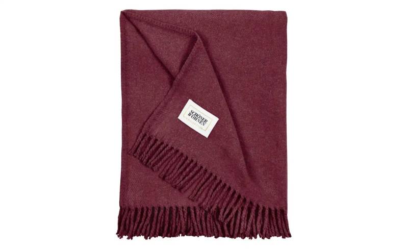 SCHÖNER WOHNEN Kollektion Wohndecke   ¦ lila/violett ¦ Baumwollmischgewebe ¦ Maße (cm): B: 140 H: 1 Dekokissen & Decken > Kuscheldecken & Wohndecken - Höffner