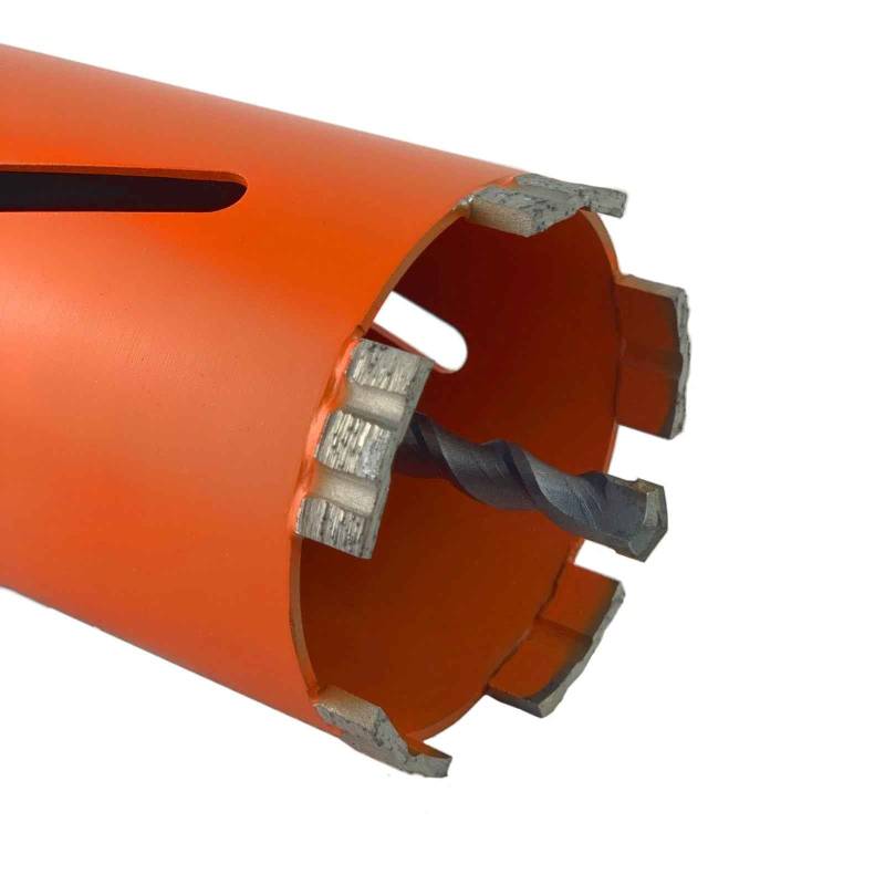 SDS-Plus oder SDS-Max Diamantbohrkrone Ø 26-162 mm / 200 mm Länge Kernbohrkrone SDS-Plus oder SDS-Max Diamantbohrkrone Ø 26-162 mm / 200 mm Länge Kernbohrkrone von Weischer