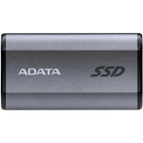 A-Data SE880 4 TB, Externe SSD grau, USB-C 3.2 Gen 2x2 (20 Gbit/s) von ADATA