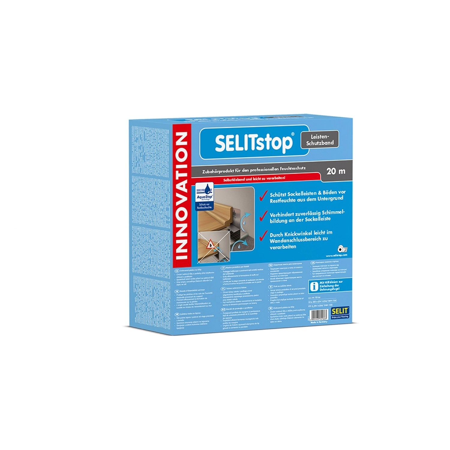 Selitstop® Leistenschutzband 20 m von Selit