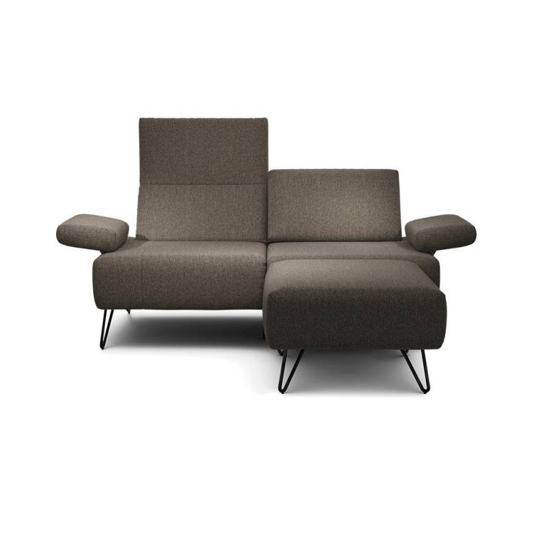 SENSOO 2-SITZER-SOFA Braun