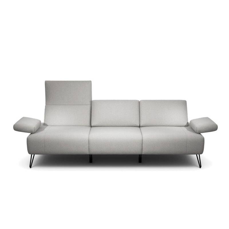 SENSOO 3-SITZER-SOFA Hellgrau